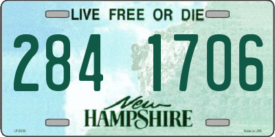 NH license plate 2841706