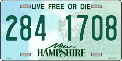 NH license plate 2841708