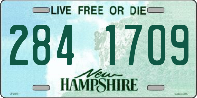 NH license plate 2841709