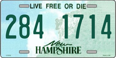 NH license plate 2841714