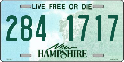 NH license plate 2841717