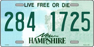 NH license plate 2841725