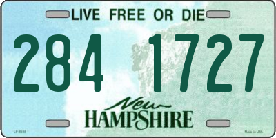 NH license plate 2841727
