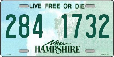 NH license plate 2841732