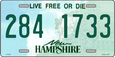 NH license plate 2841733