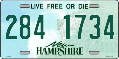 NH license plate 2841734