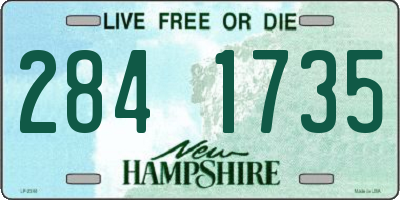 NH license plate 2841735