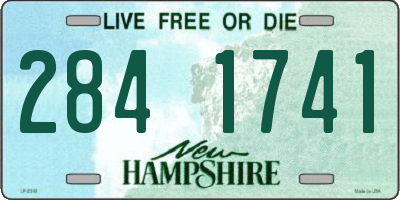 NH license plate 2841741