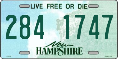 NH license plate 2841747