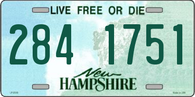 NH license plate 2841751