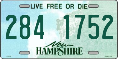 NH license plate 2841752