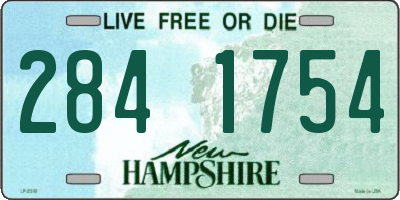 NH license plate 2841754