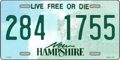 NH license plate 2841755