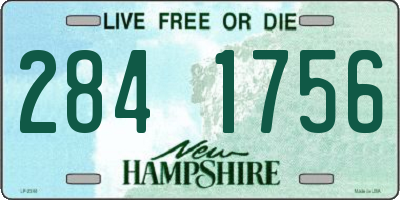NH license plate 2841756