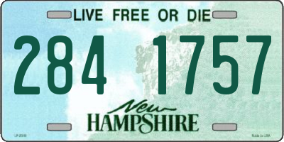 NH license plate 2841757