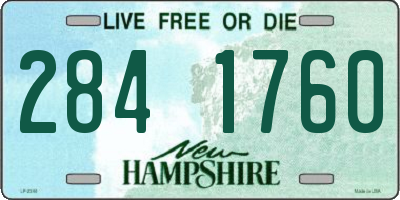 NH license plate 2841760