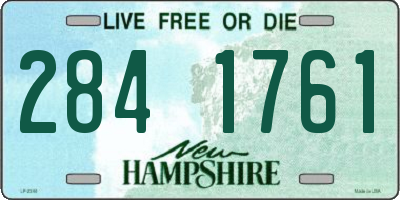 NH license plate 2841761
