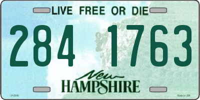 NH license plate 2841763