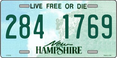 NH license plate 2841769