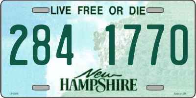NH license plate 2841770