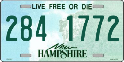 NH license plate 2841772
