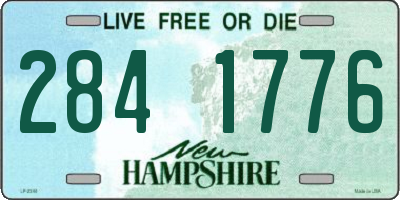 NH license plate 2841776