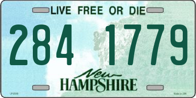 NH license plate 2841779