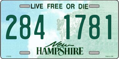NH license plate 2841781