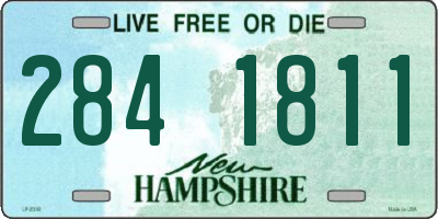 NH license plate 2841811