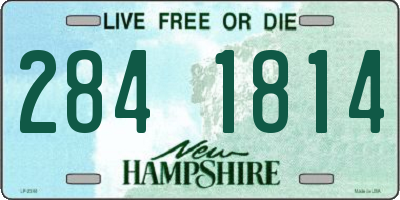 NH license plate 2841814