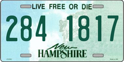 NH license plate 2841817