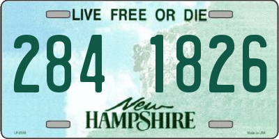 NH license plate 2841826