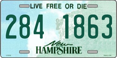 NH license plate 2841863