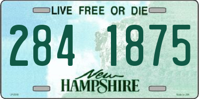 NH license plate 2841875