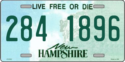 NH license plate 2841896