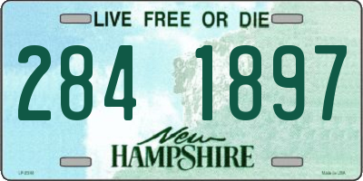 NH license plate 2841897
