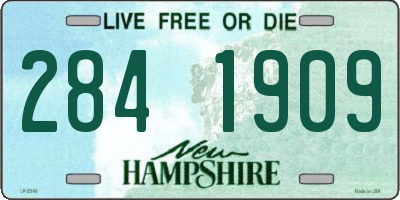 NH license plate 2841909