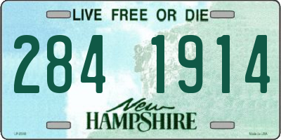 NH license plate 2841914