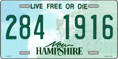 NH license plate 2841916