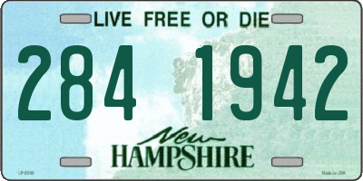 NH license plate 2841942