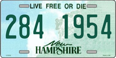 NH license plate 2841954