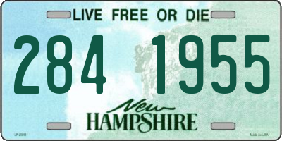 NH license plate 2841955