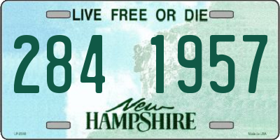 NH license plate 2841957