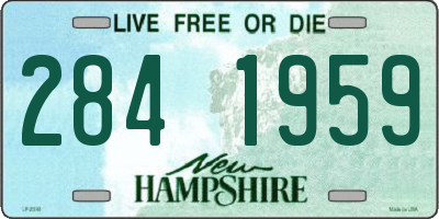 NH license plate 2841959