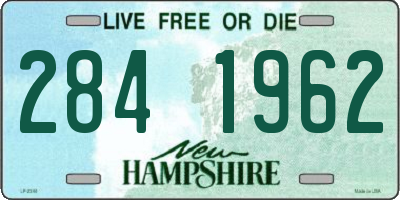 NH license plate 2841962