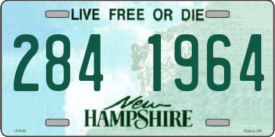 NH license plate 2841964