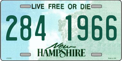NH license plate 2841966