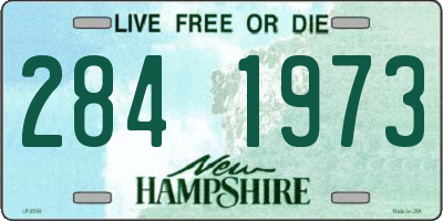 NH license plate 2841973