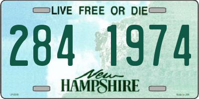 NH license plate 2841974