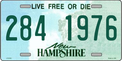 NH license plate 2841976